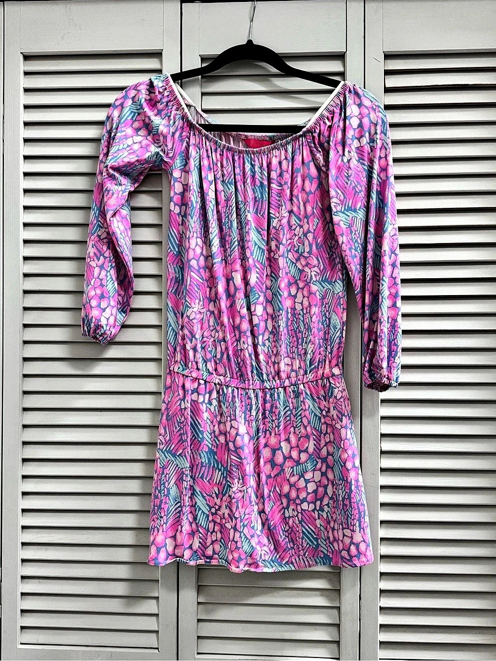 Lilly Pulitzer Skort Romper Pink & Blue XXS